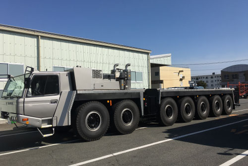 大分の車輸送なら大豊運輸へ 活動写真 3550ｔ（トン）登録納車